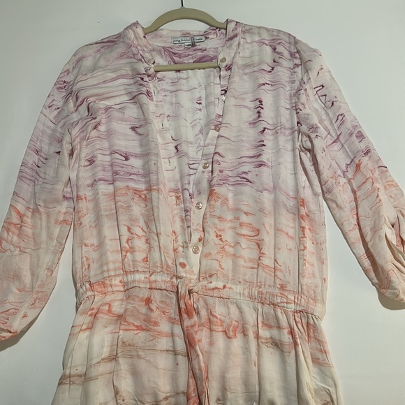 NWOT Young Fabulous & Broke Purple & Pink Ombré Romper Size M - Picture 10 of 16